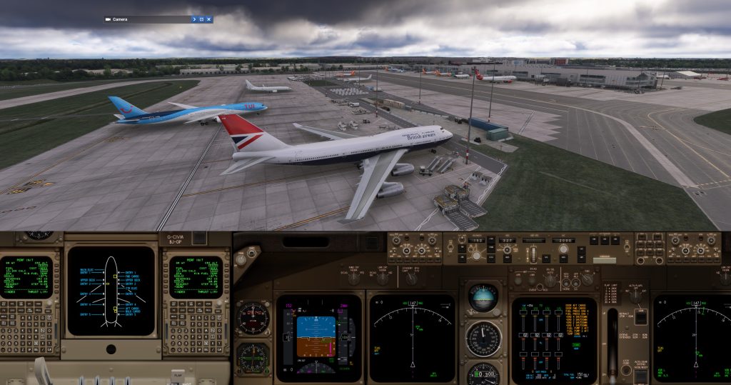 Arrived into EGBB during the UK Live event.